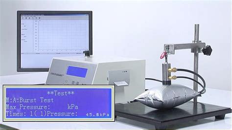 blister sealing test|burst seal test.